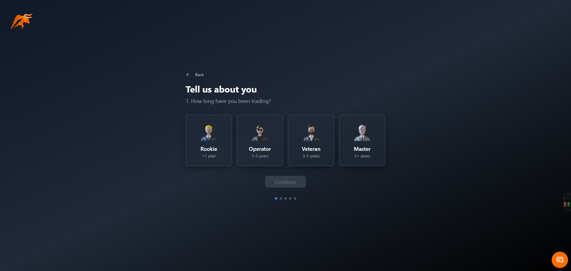 Screenshot: Dashboard after Google login