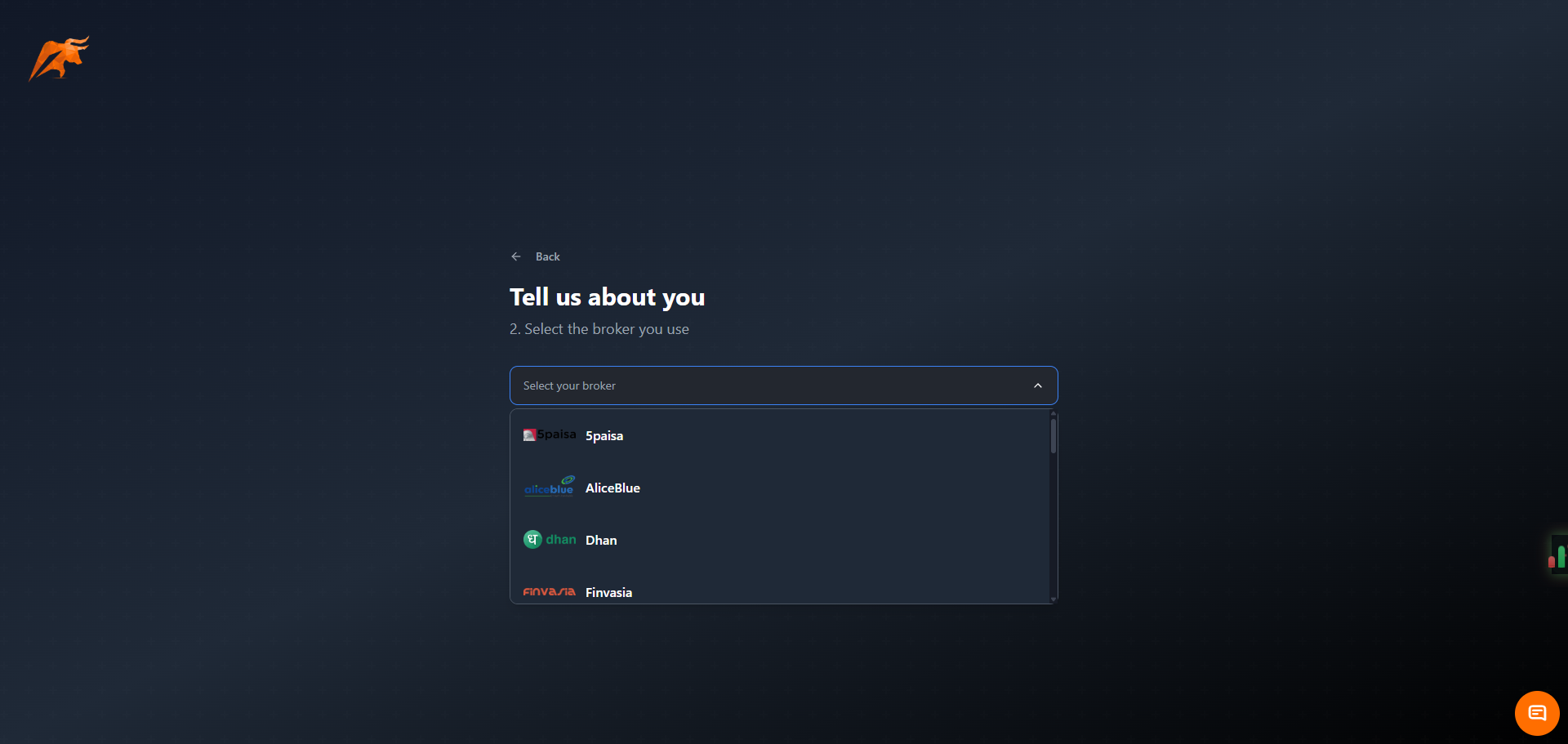 Screenshot: Dashboard after Google login